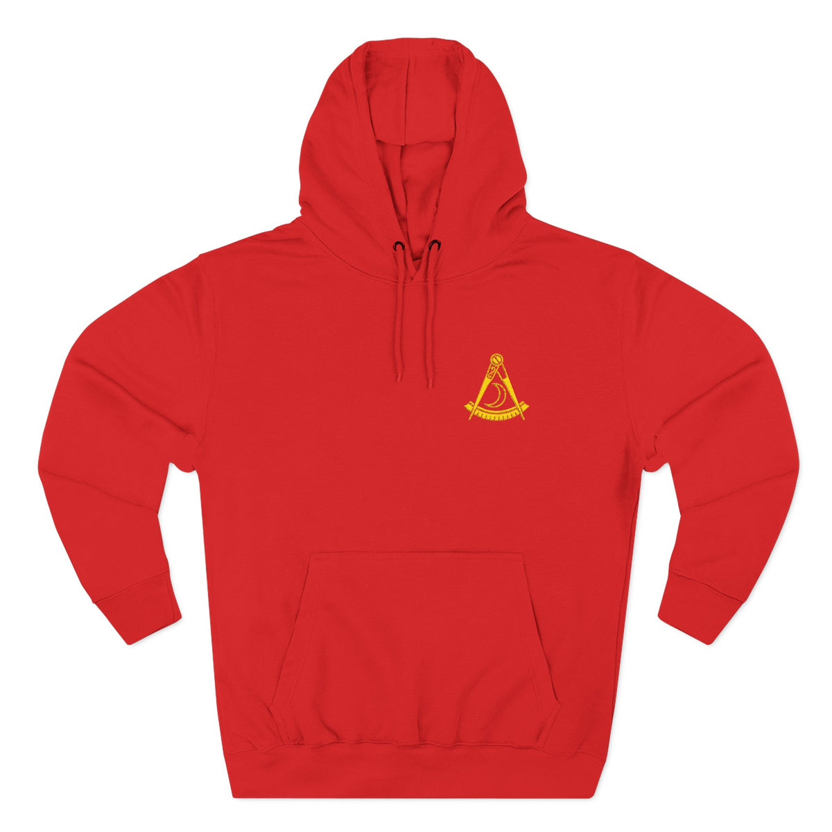 District Deputy Grand Master Blue Lodge Hoodie - Signature Front Emblem - Bricks Masons