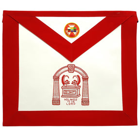 Past High Priest Royal Arch Chapter Apron - Red