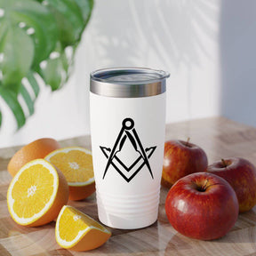 Master Mason Blue Lodge Ringneck Tumbler - Various Colors Square & Compass