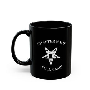 11oz Black Mug - Bricks Masons