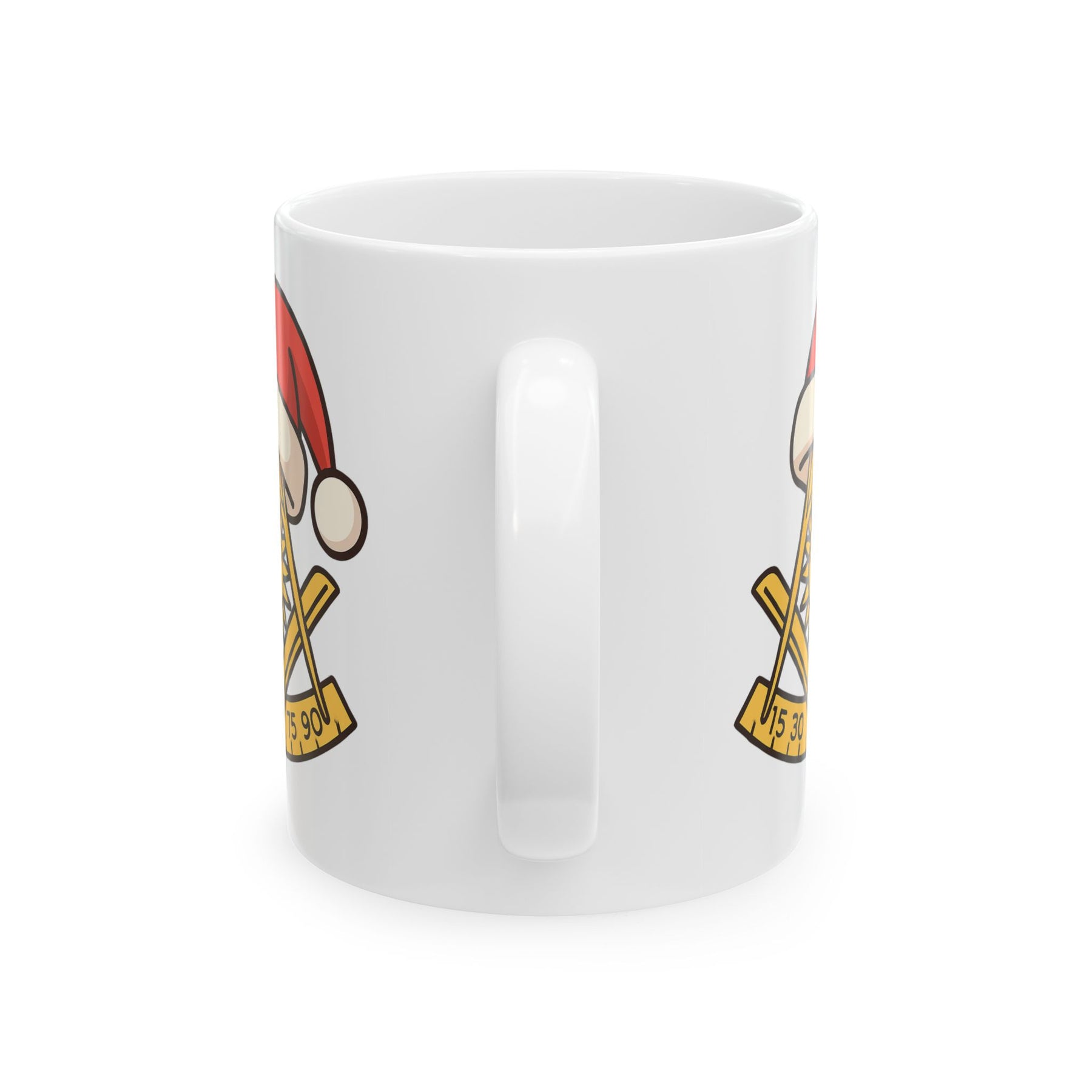 Past Master Blue Lodge Mug - Square & Compass with Quadrant Sun Christmas Edition - Bricks Masons