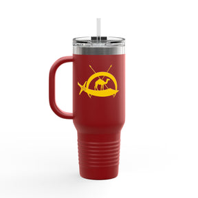 DOKO Ringneck Tumbler - Red & Yellow Stainless Steel & Insulated - Bricks Masons