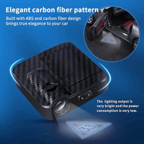 33rd Degree Scottish Rite Car Door Light Projector - Customizable Wireless LED - Bricks Masons