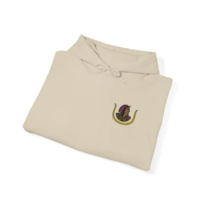 DOI Hoodie - Soft Cotton Poly Blend Front Stitch Detail - Bricks Masons