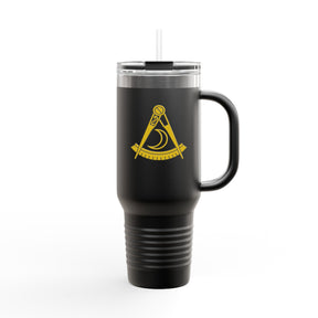 District Deputy Grand Master Blue Lodge Ringneck Tumbler - Stainless Steel & Insulated - Bricks Masons