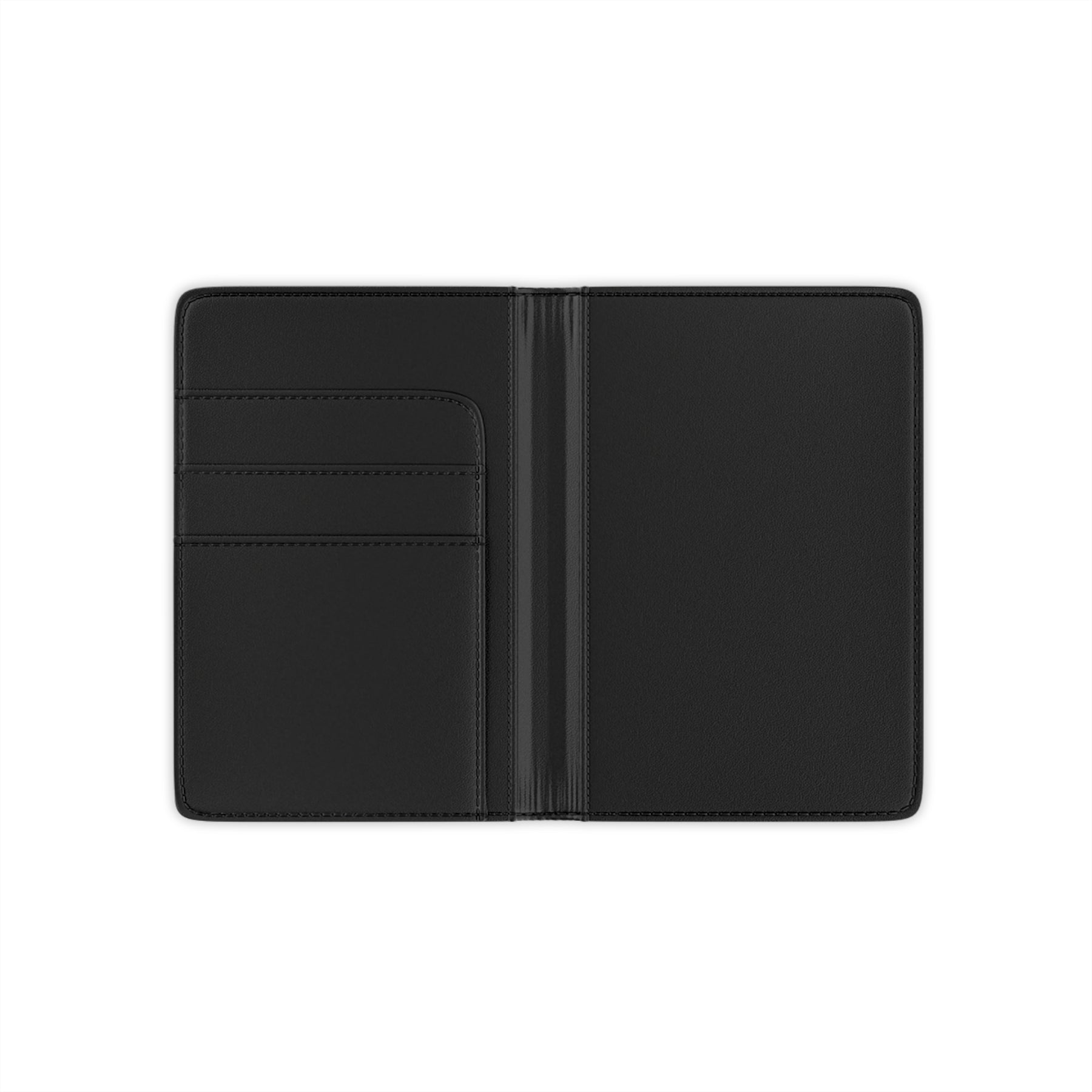 Knights of Pythias Passport Cover - Black PU Leather With Inner Compartments - Bricks Masons