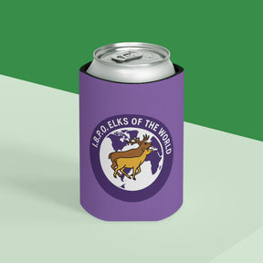 Elks of the World Can Cooler - IBPO Purple - Bricks Masons