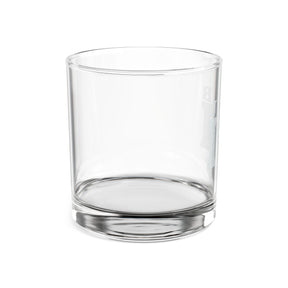 Master Mason Blue Lodge Whiskey Glass - Square & Compasses with Twin J&B Pillars - Bricks Masons
