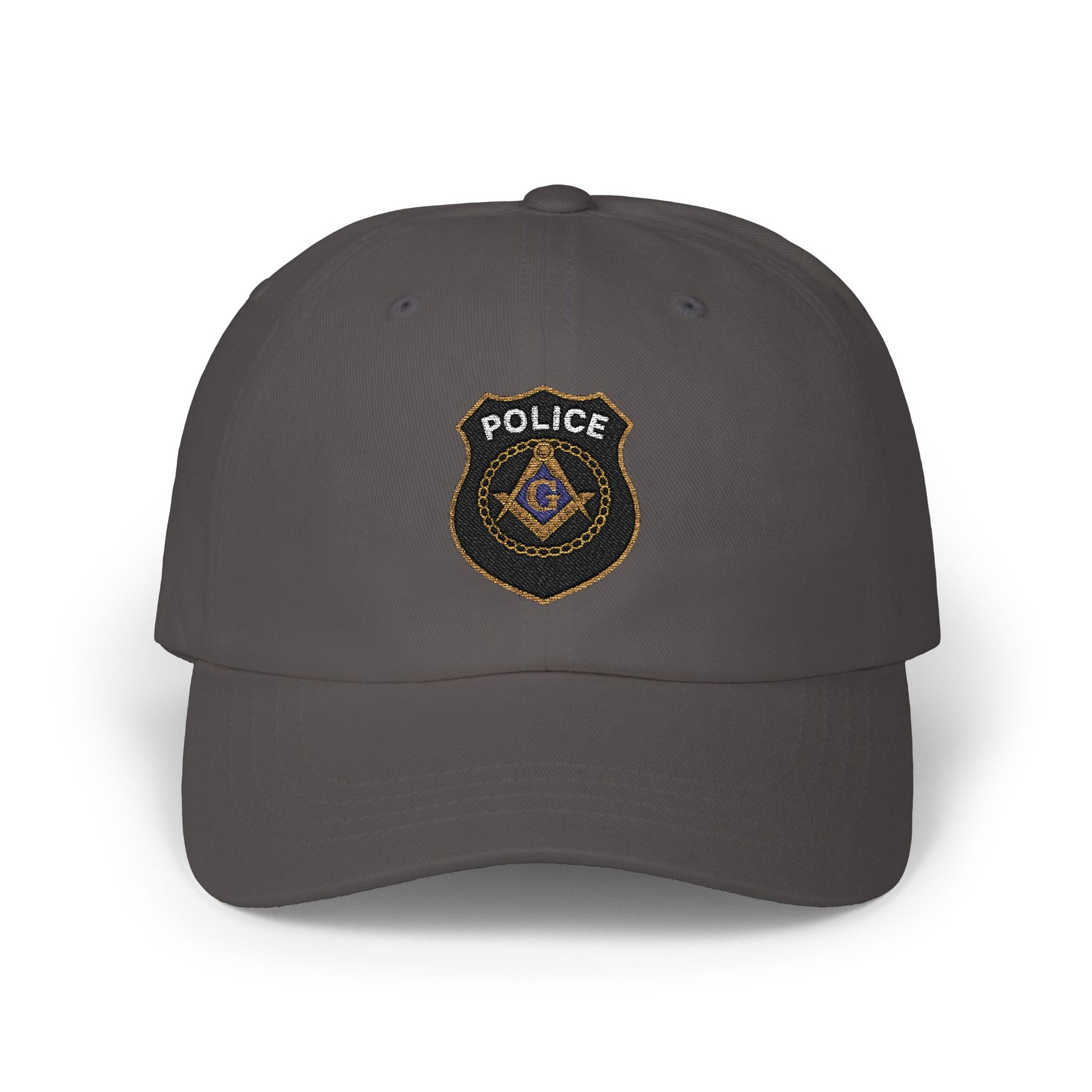 Master Mason Blue Lodge Baseball Cap - Embroidered Police Mason Dad Cap - Bricks Masons