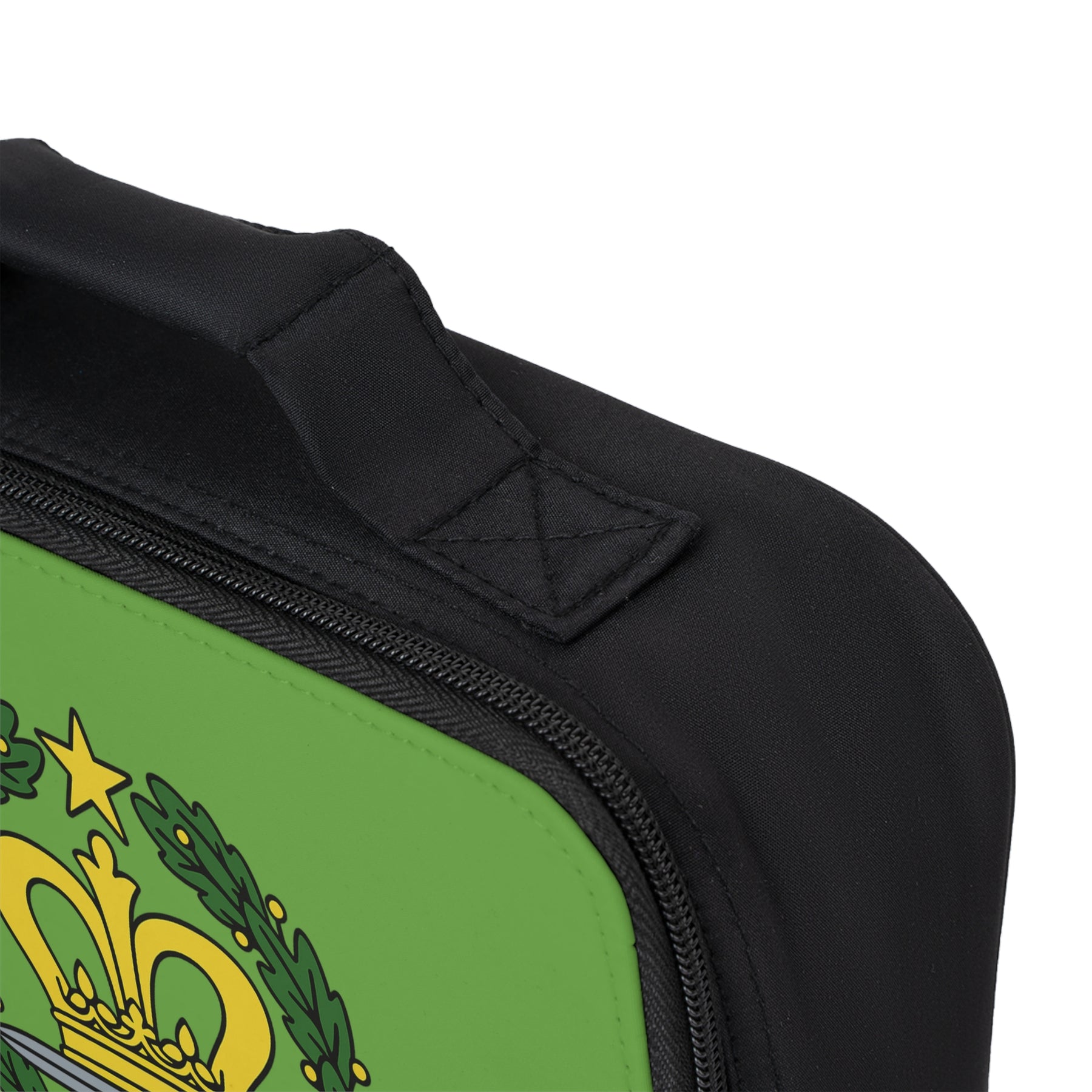 Order of the Amaranth Lunch Bag - Green Fully Insulated With Zipper Closure - Bricks Masons
