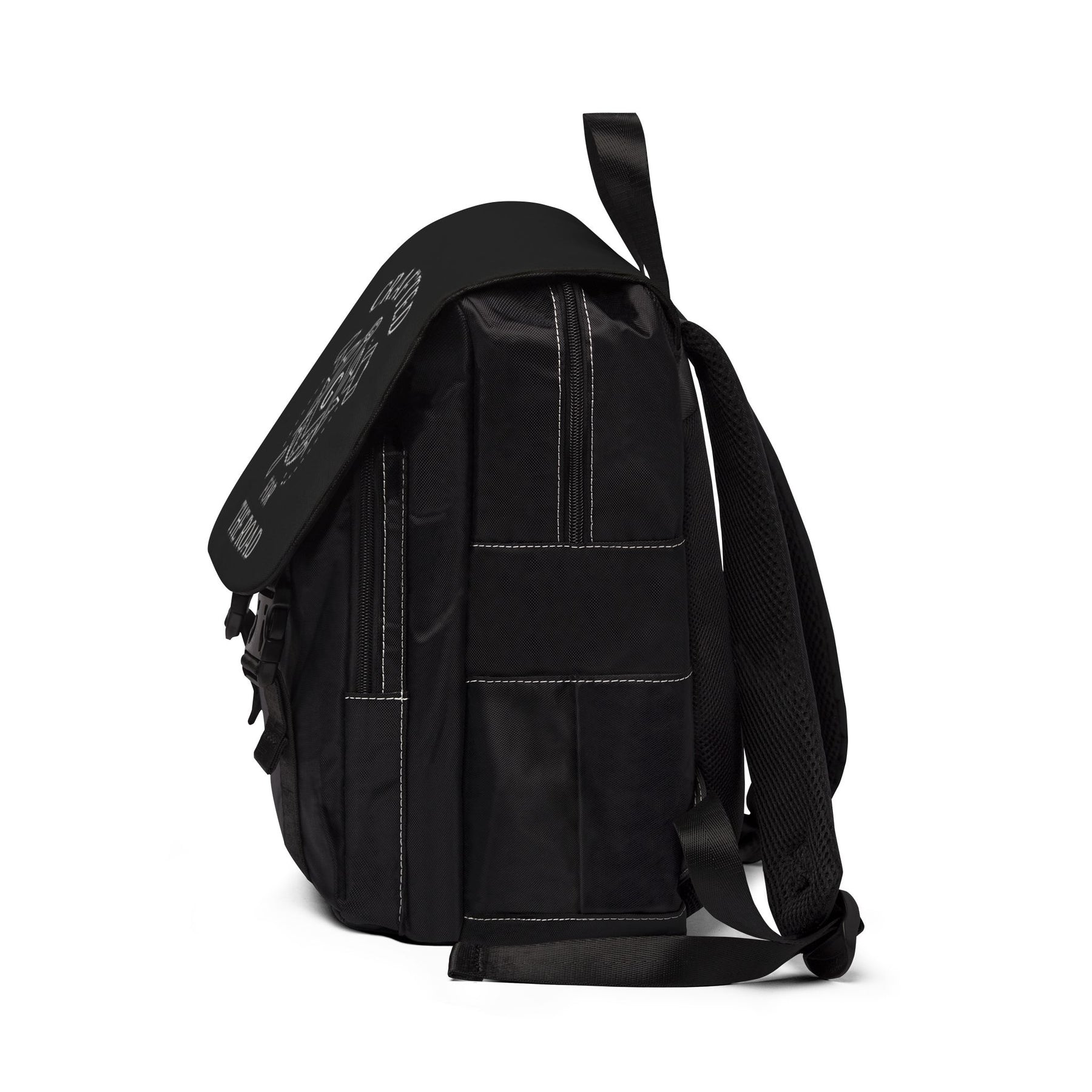 Master Mason Blue Lodge Backpack - Full Black Crafted For The Road - Bricks Masons