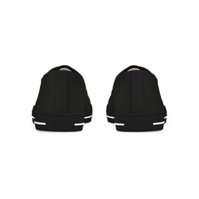 KYCH Sneaker - Low Top Sneaker Black & White Golden Emblem - Bricks Masons