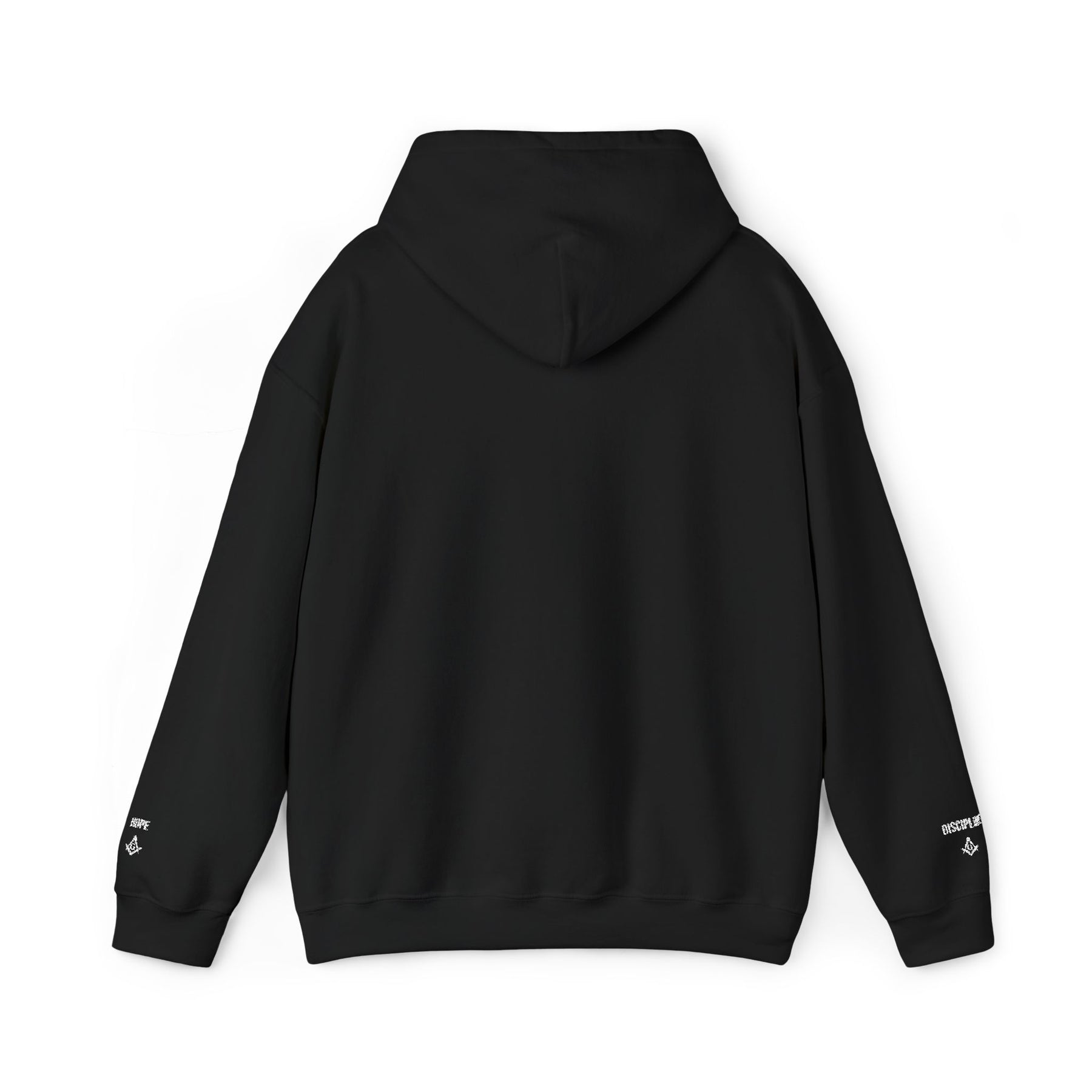 Master Mason Blue Lodge Hoodie - By Faith And Labor with Square & Compass G Embroidery - Bricks Masons