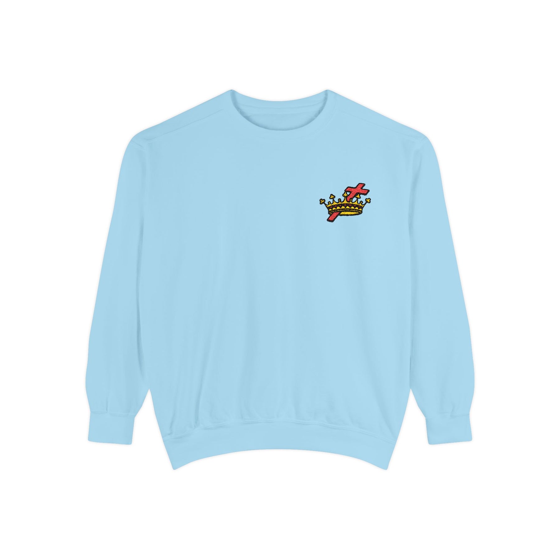 Lady Knights Cyrene Sweatshirt - Cross & Crown Front Embroidery - Bricks Masons