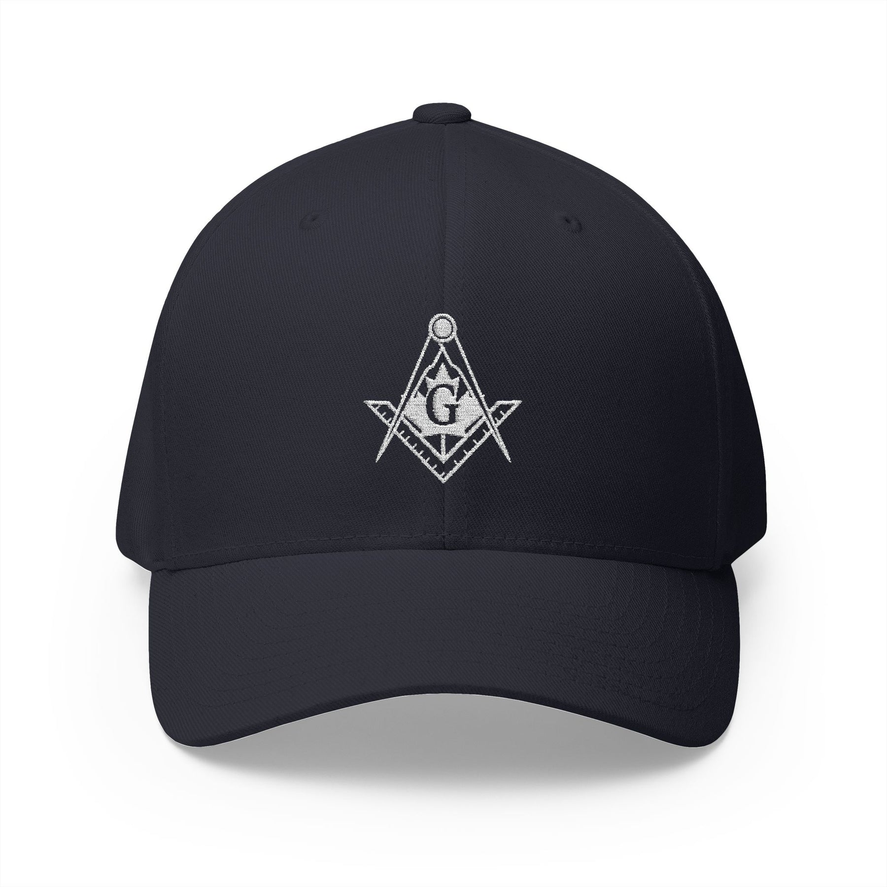 Master Mason Blue Lodge Canada Jurisdiction Baseball Cap - Embroidered Closed-Back Cap - Bricks Masons