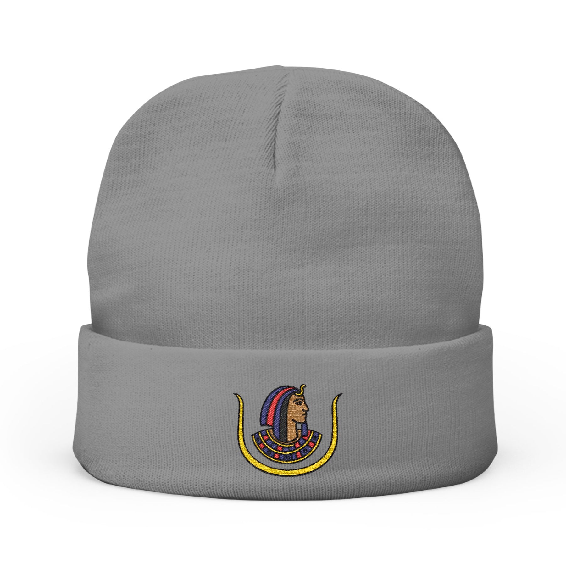 DOI Beanie - Knit Embroidery Emblem - Bricks Masons