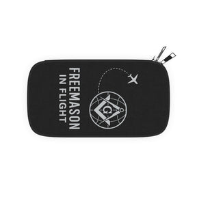 Master Mason Blue Lodge Passport Wallet - Freemason In Flight Storage Pockets - Bricks Masons