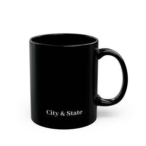 11oz Black Mug - Bricks Masons