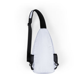 33rd Degree Scottish Rite Crossbody Bag - White Red Cross & Gold Eagle Wings Down - Bricks Masons