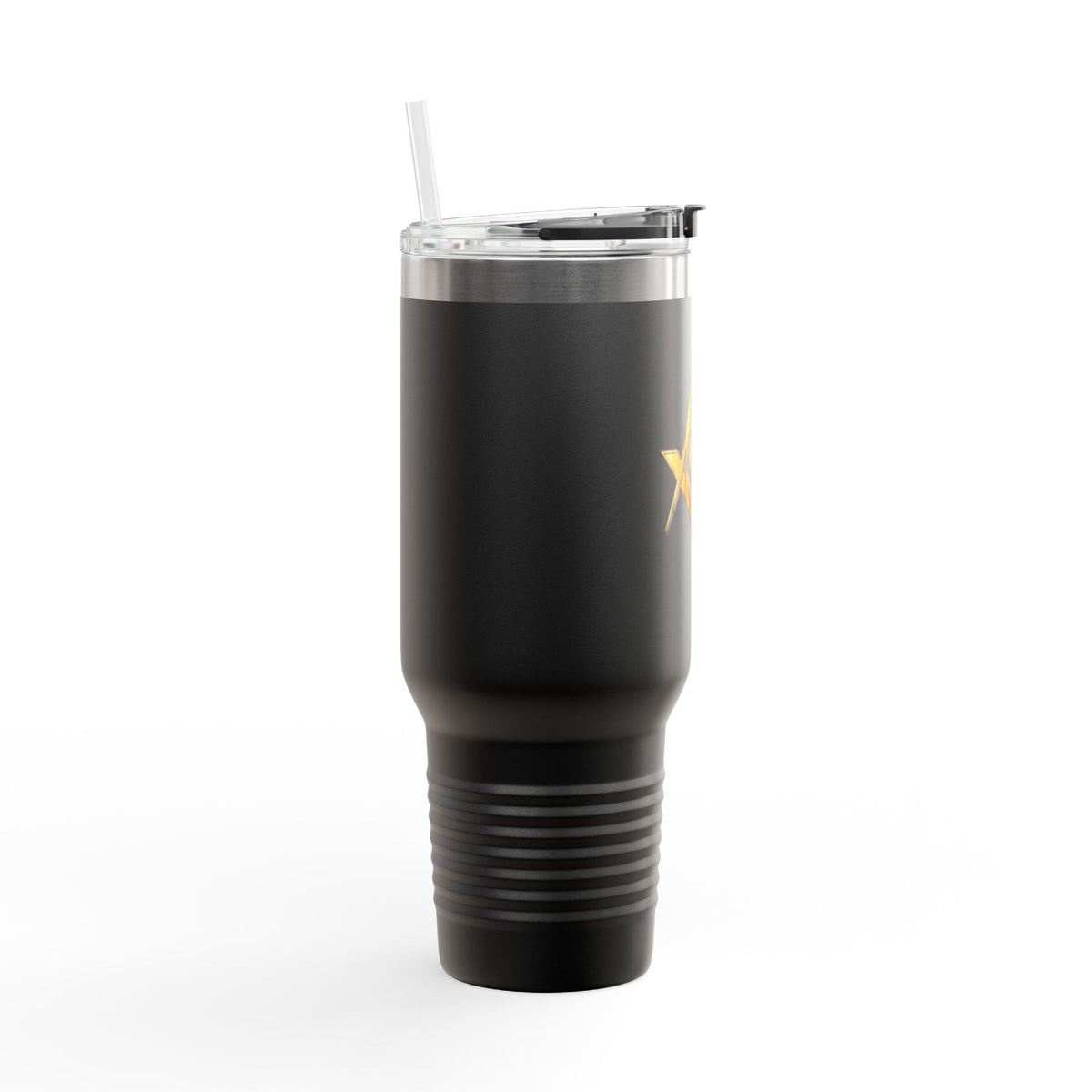 Master Mason Blue Lodge Ringneck Tumbler - Golden Square & Compass G Emblem