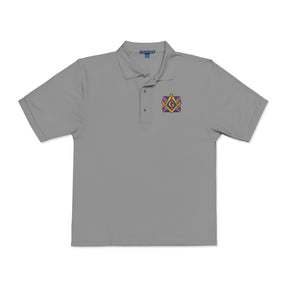 Master Mason Craft Polo Shirt - Embroidered S&C United Kingdom Mason - Bricks Masons
