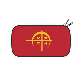 Council of Crusaders Passport Wallet - Red With Shoulder & Wrist Strap - Bricks Masons