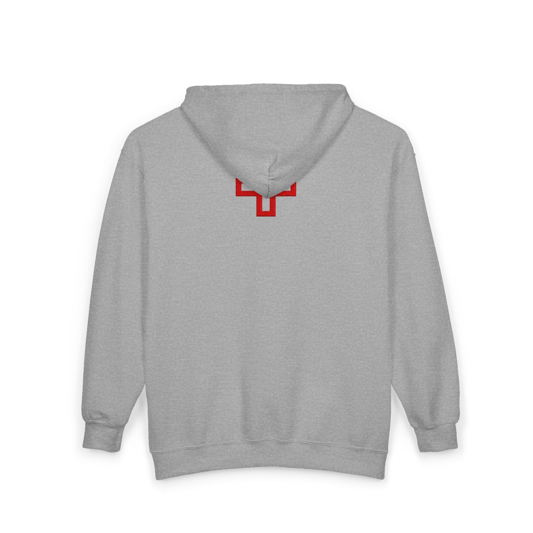 St. Thomas of Acon Hoodie - Zip Up Jacket Dual Embroidered Design - Bricks Masons