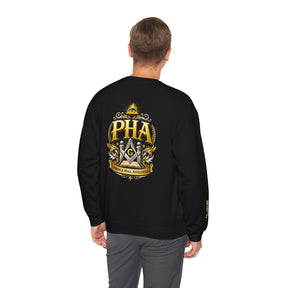 Master Mason Blue Lodge Sweatshirt - Square & Compass G & Eye Prince Hall Affiliated
