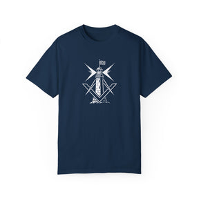Master Mason Craft T-Shirt - United Kingdom Beacon of Brotherhood - Bricks Masons