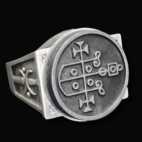 Ancient Israel Ring - Key of Solomon PRESIDENT GAAP - Bricks Masons