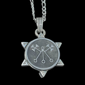 I said Demon 05 PRESIDENT MARBAS and Secret Seal of Solomon 72 Demons Lesser Key of Solomon Goetia In Silver 3 x 2.5 cm 12 Gr Art 1864 - Bricks Masons