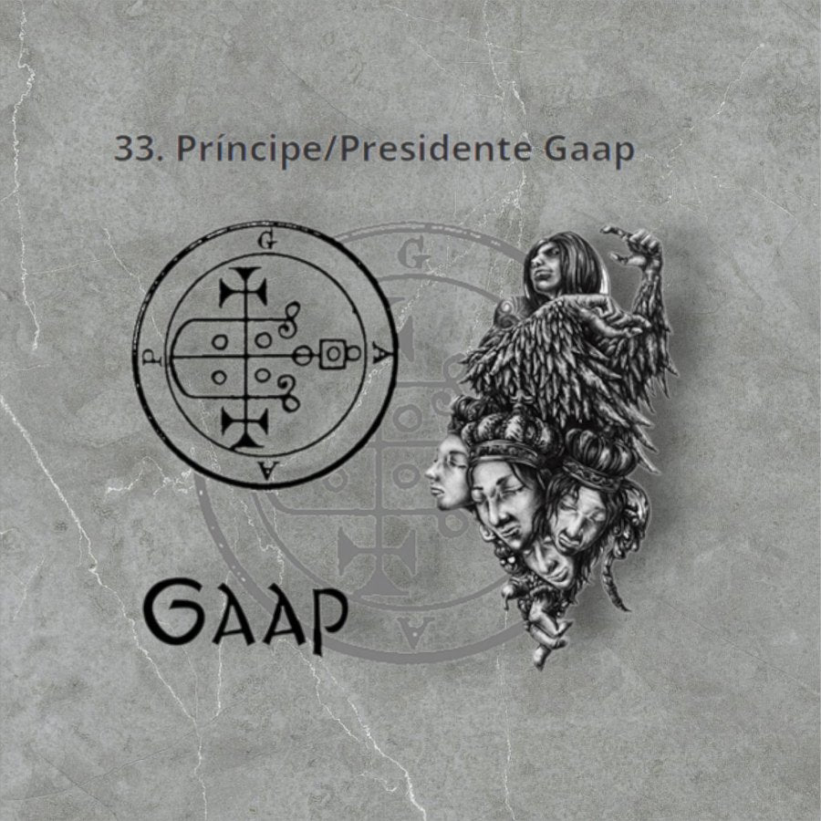 I wove Demon 33 PRINCE PRESIDENT GAAP and Secret Seal of Solomon 72 Demons Lesser Key of Solomon Goetia In Silver 3 x 2.5 cm 12 Gr Art 1892 - Bricks Masons