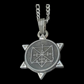 I said Demon 57 PRESIDENT OSE and Secret Seal of Solomon 72 Demons Lesser Key of Solomon Goetia In Silver 3 x 2.5 cm 12 Gr Art 1916 - Bricks Masons
