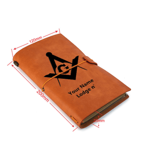 Master Mason Blue Lodge Journal - Leather