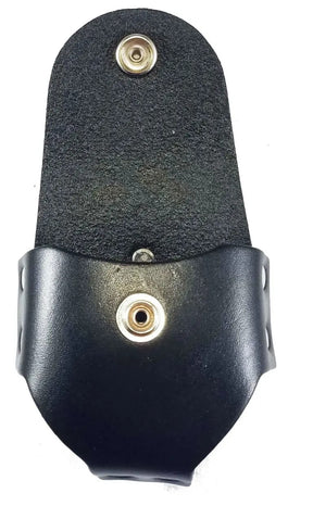 OES Snuff Can Holder - Genuine Leather & Belt Loop With Rivets - Bricks Masons