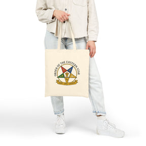 OES Tote Bag - Cotton Light, Love, Loyalty - Bricks Masons