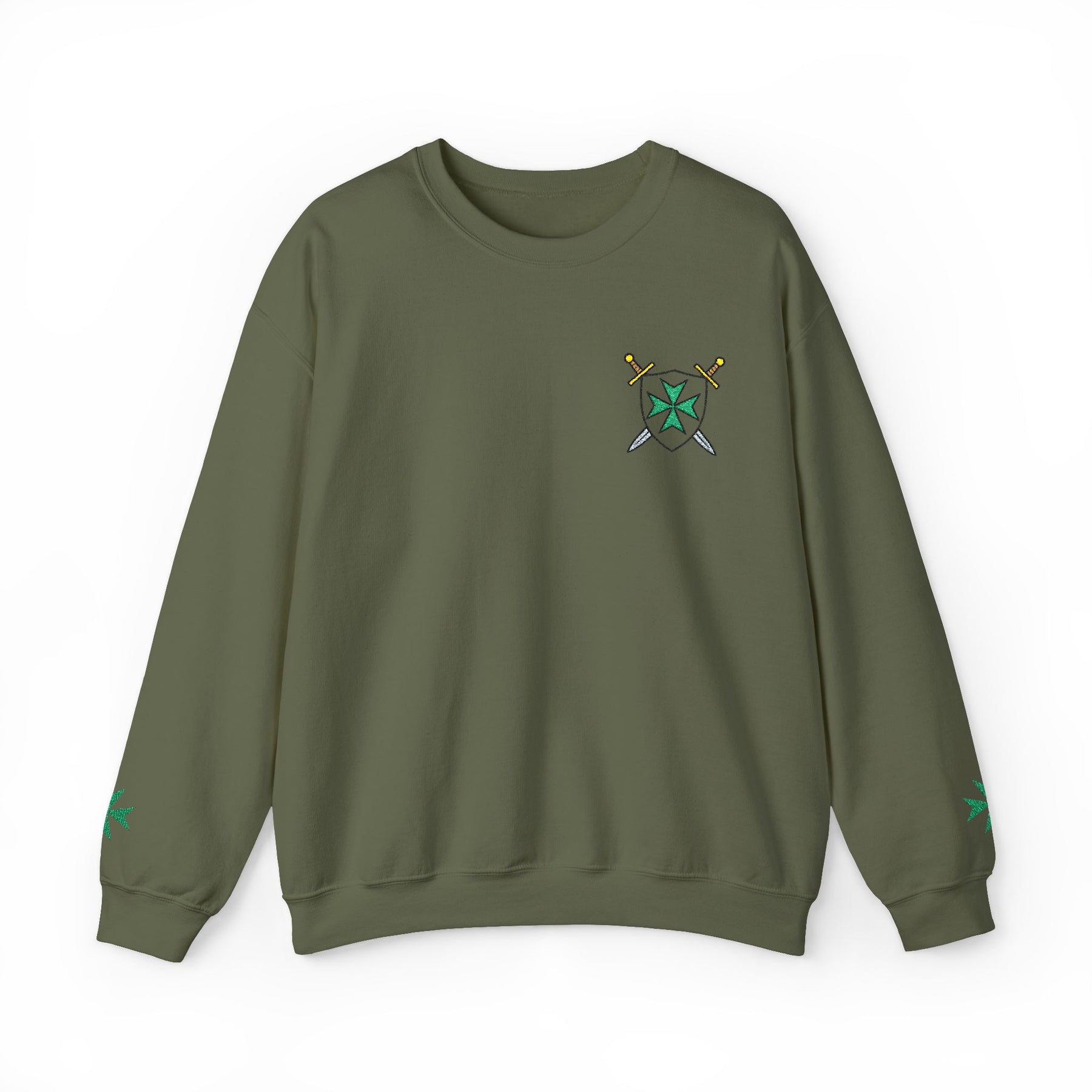Order of Saint Lazarus Sweatshirt - Crewneck Style - Bricks Masons