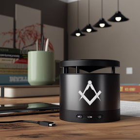 Master Mason Blue Lodge Bluetooth Speaker - Square & Compass