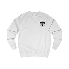 32nd Degree Scottish Rite Sweatshirt - Wings Down Various Colors - Bricks Masons