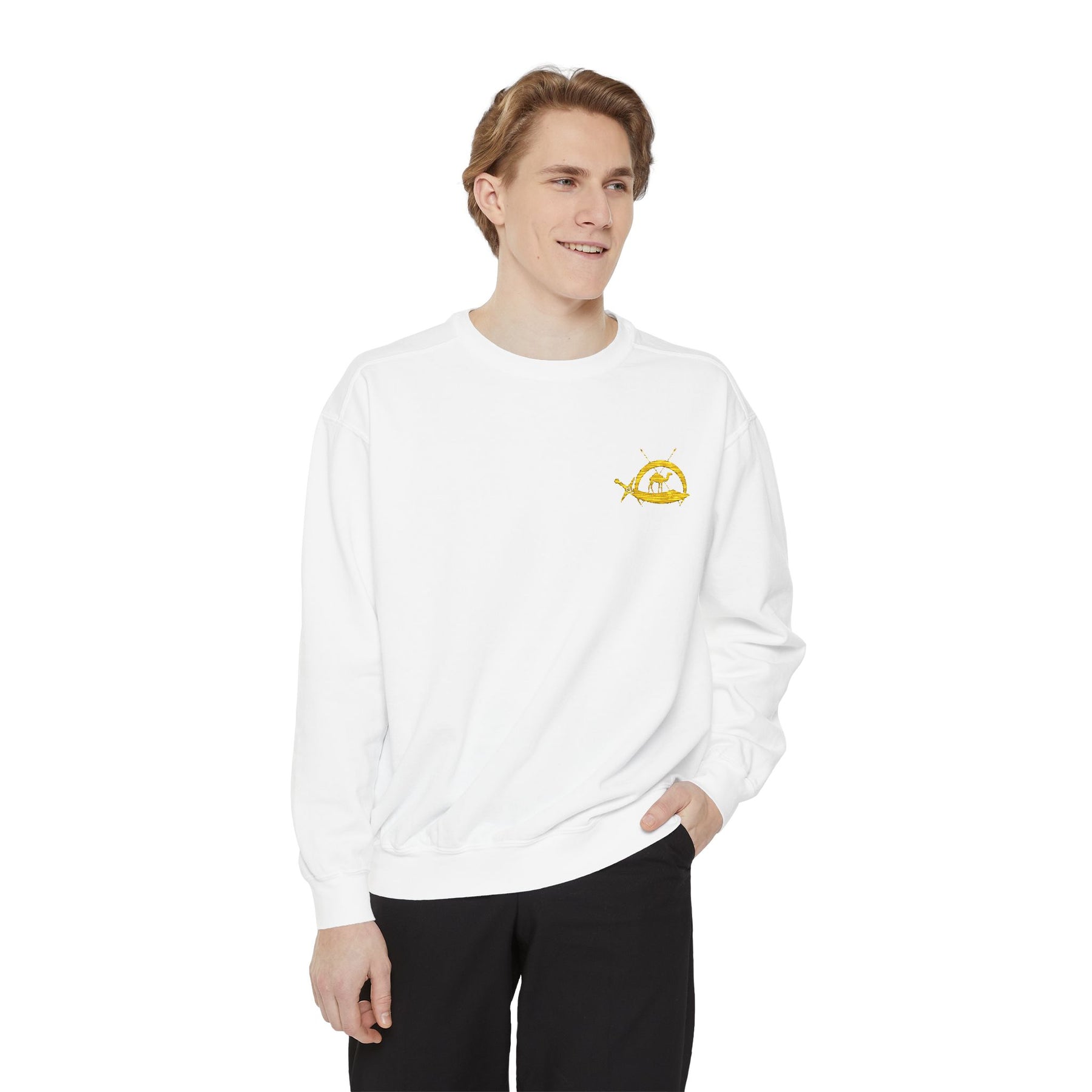 DOKO Sweatshirt - Embroidered Front Emblem - Bricks Masons