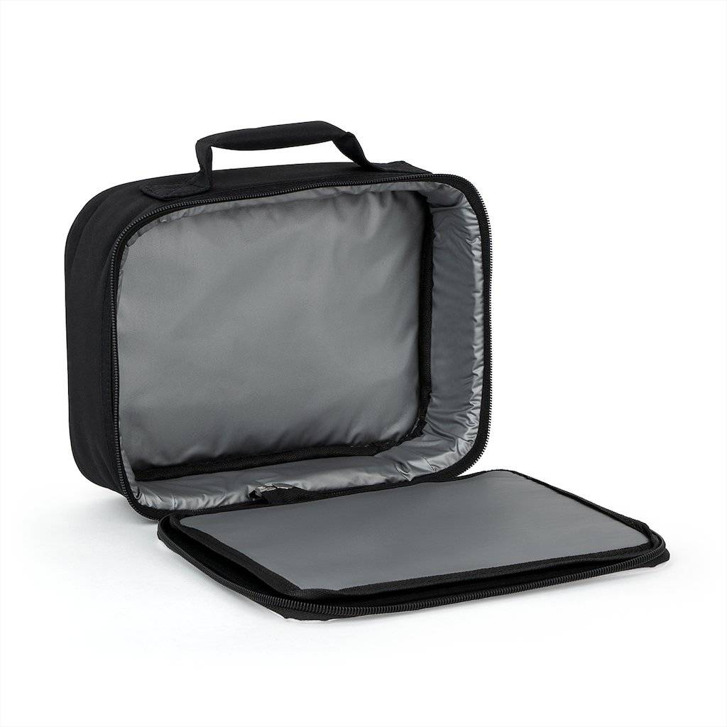 Master Mason Blue Lodge Lunch Bag - Black Base with Square & Compass