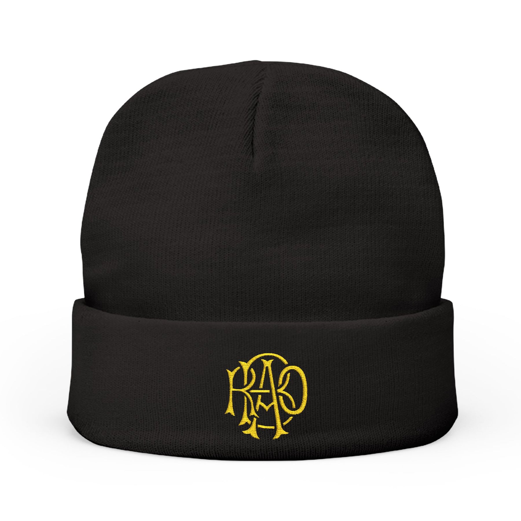 RAOB Beanie - Knit Embroidery Emblem - Bricks Masons