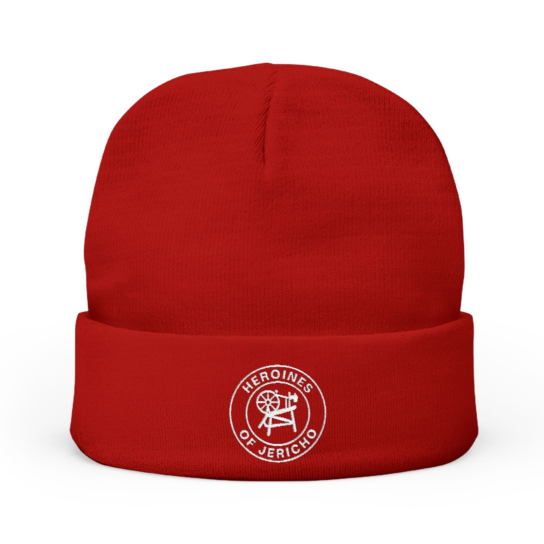 Heroines of Jericho Beanie - Various Colors Knit Embroidery Emblem - Bricks Masons