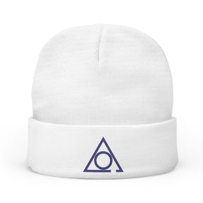 LOCOP Beanie - Knit Embroidery Emblem - Bricks Masons
