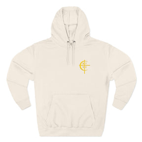 Council of Crusaders Hoodie - Front Cross Embroidery - Bricks Masons