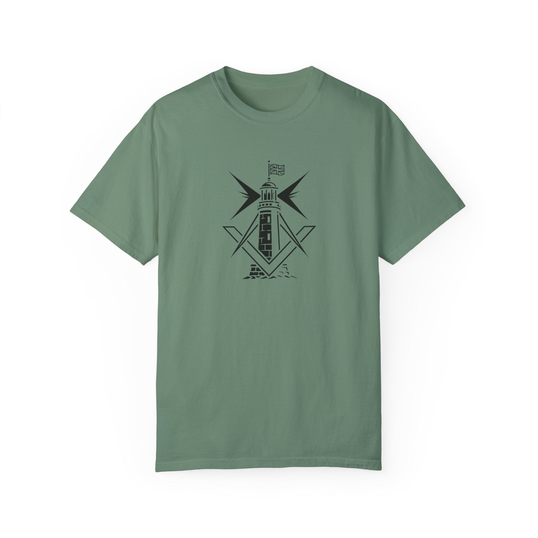Master Mason Craft T-Shirt - United Kingdom Beacon of Brotherhood - Bricks Masons