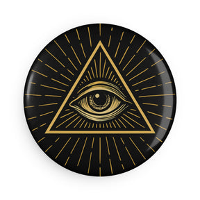 Eye Of Providence Magnet - Decorative Refrigerator - Bricks Masons