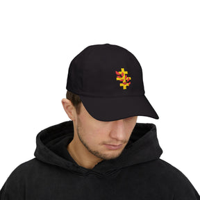 Red Branch of Eri Baseball Cap - Cotton Red & Gold Emblem Various Colors - Bricks Masons