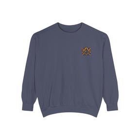 Master Mason Craft Sweatshirt - Embroidered Square & Compass UK Flag - Bricks Masons