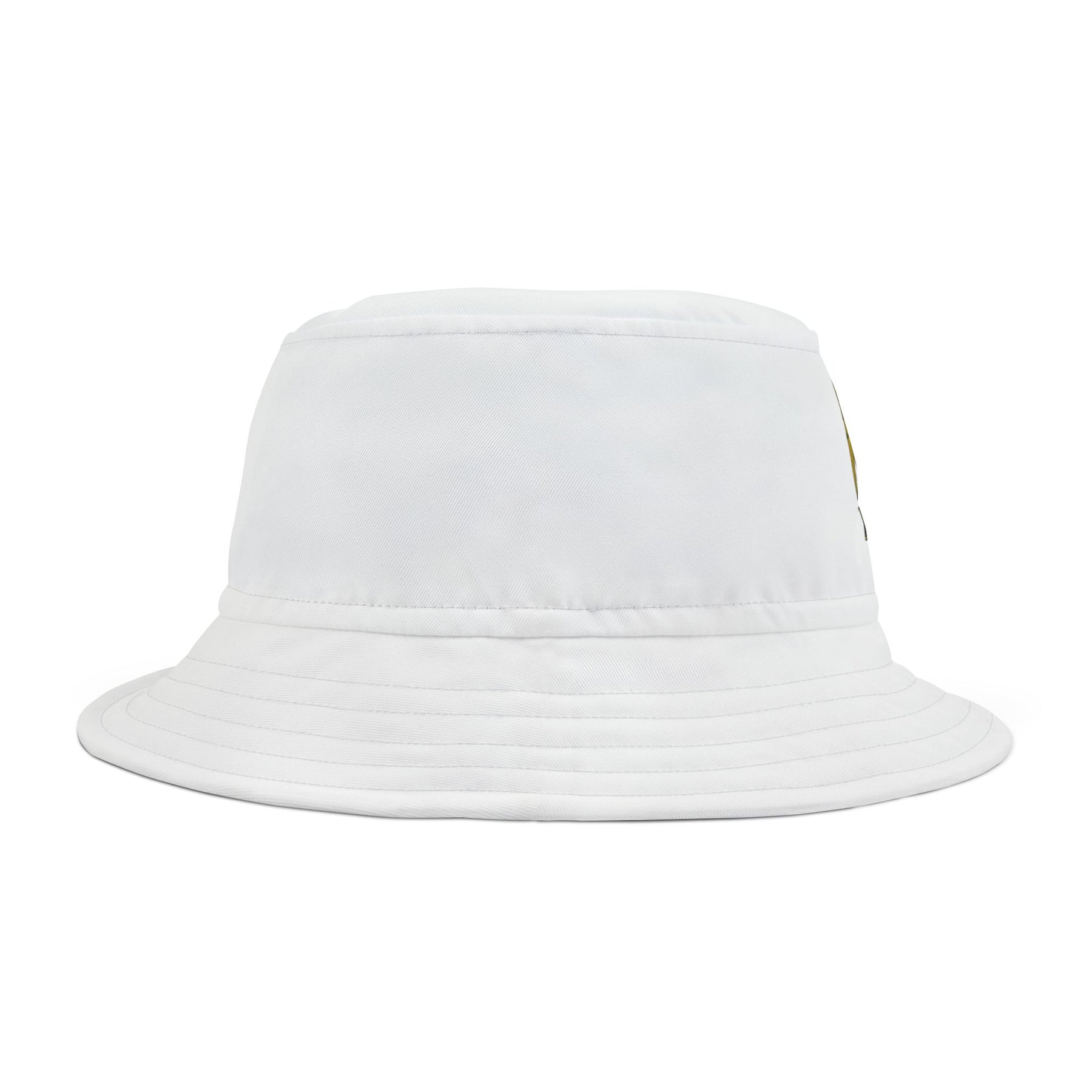 Master Mason Blue Lodge Bucket Hat - White Stitching Veteran Mason - Bricks Masons